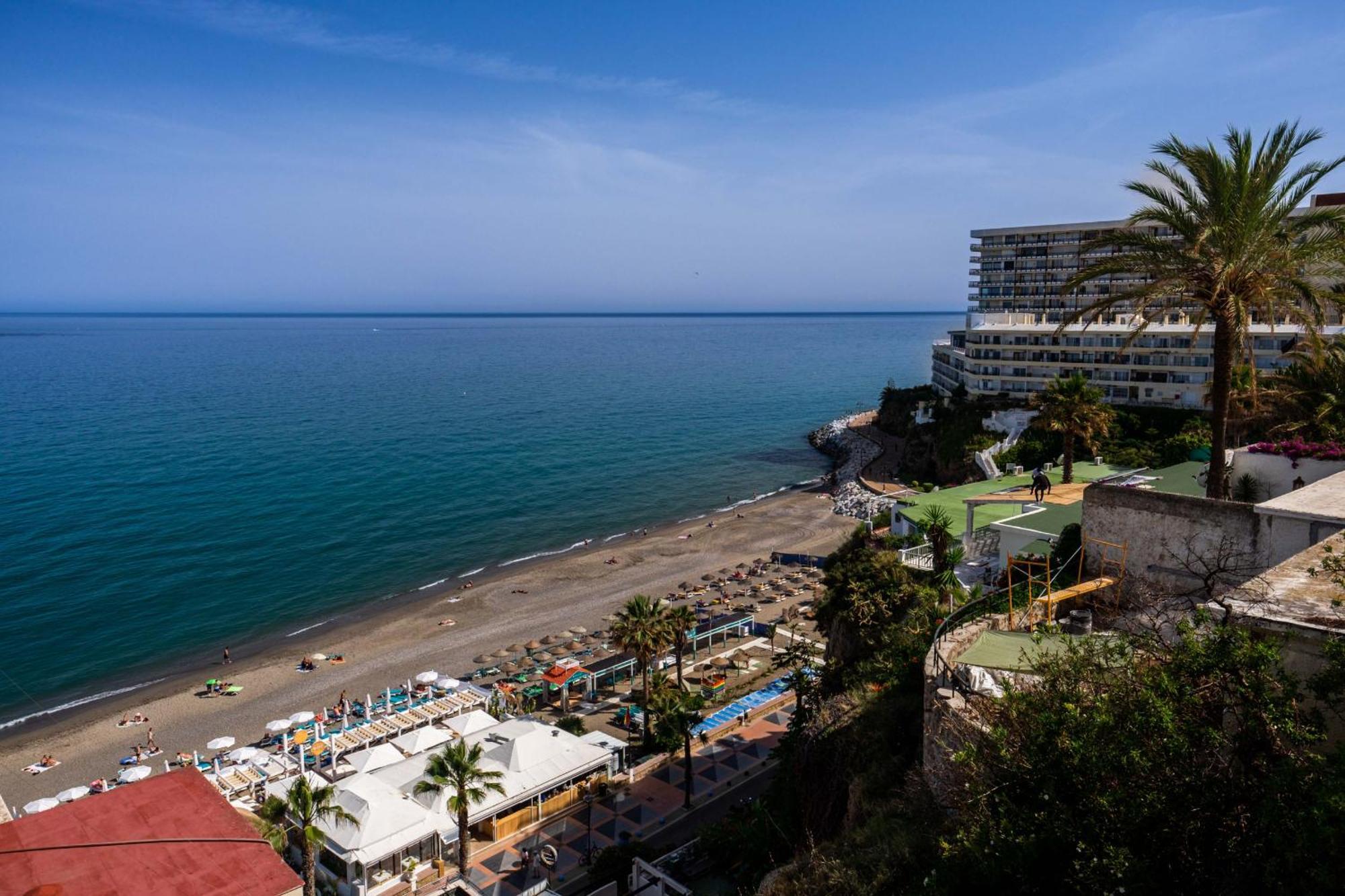 Fabuloso apartamento con increíbles vistas al mar Torremolinos Exterior foto